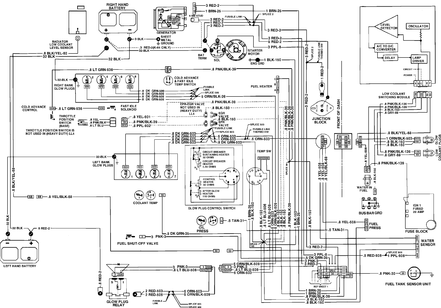 1992 gmc 1500 wiring? - Diesel Place : Chevrolet and GMC Diesel Truck